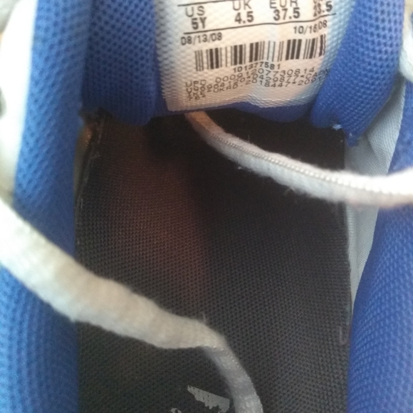 Nike shox Turbo8 Girls size 5y - Picture 4 of 8